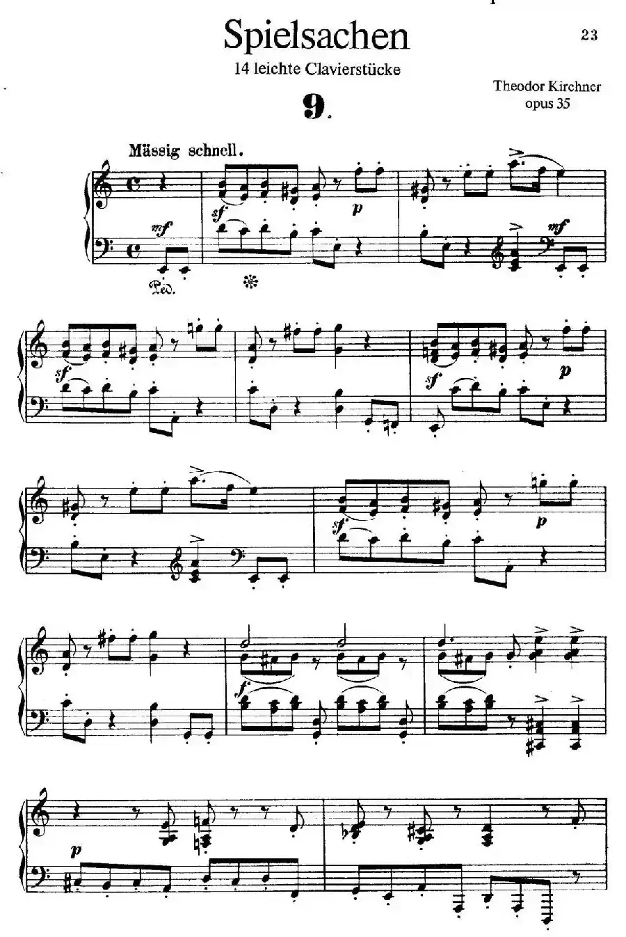Spielsachen Op.35（玩具·9）