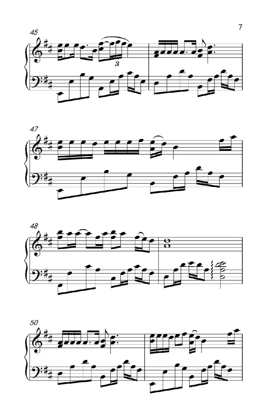 我可以抱你吗(《弹吧音教》制谱版)