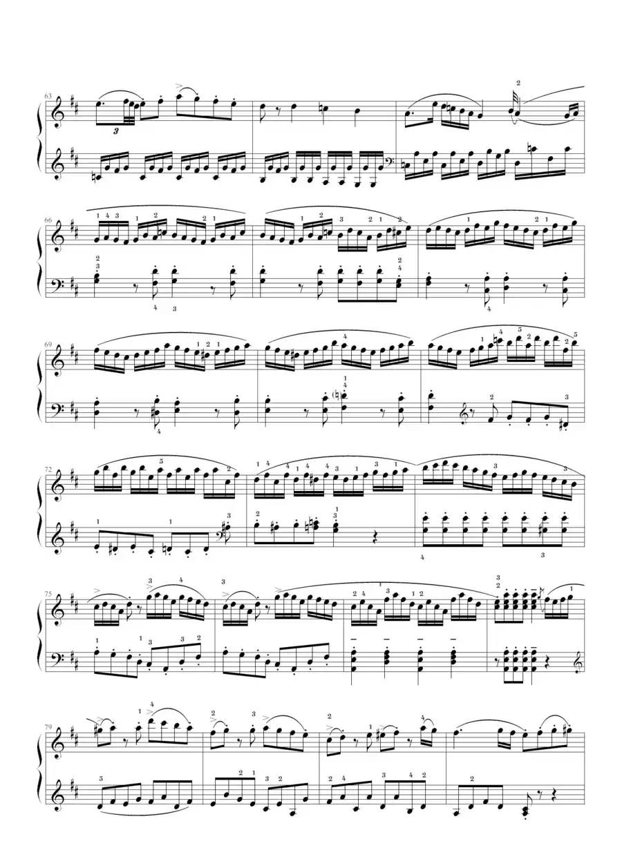 D大调奏鸣曲K.311(完整版)