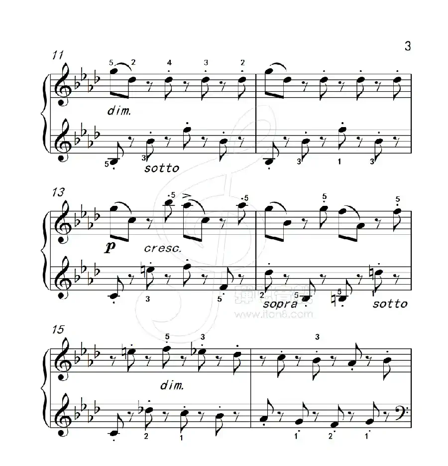 练习曲 43(克拉莫钢琴练习曲60首)