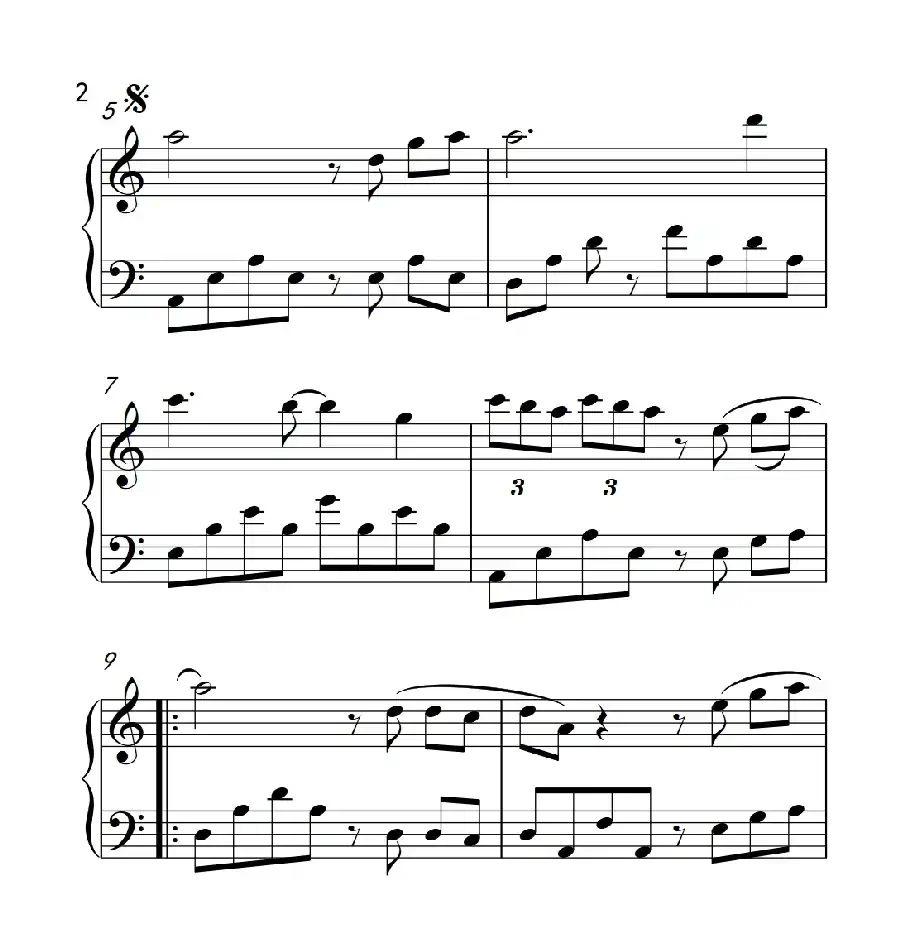 等爱的玫瑰(《弹吧音教》制谱版)