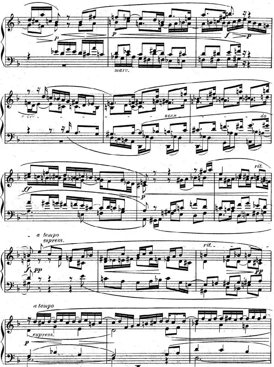 6 Preludes and Fugues Op.99（6首前奏曲与赋格·6）
