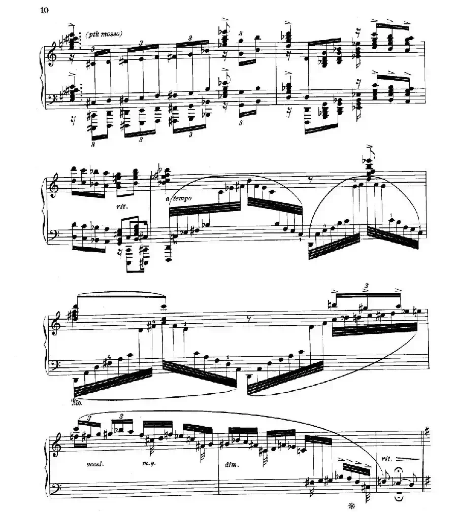 Four Rhapsodies Op.11（4首狂想曲·Ⅱ）