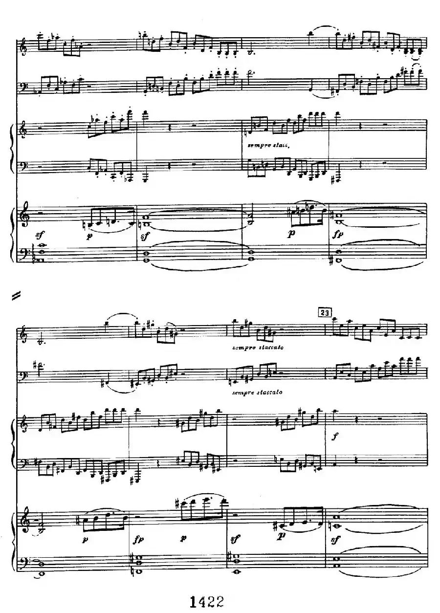 Triple Concerto in C Major Op.56（C大调三重协奏曲·双钢琴·Ⅰ）
