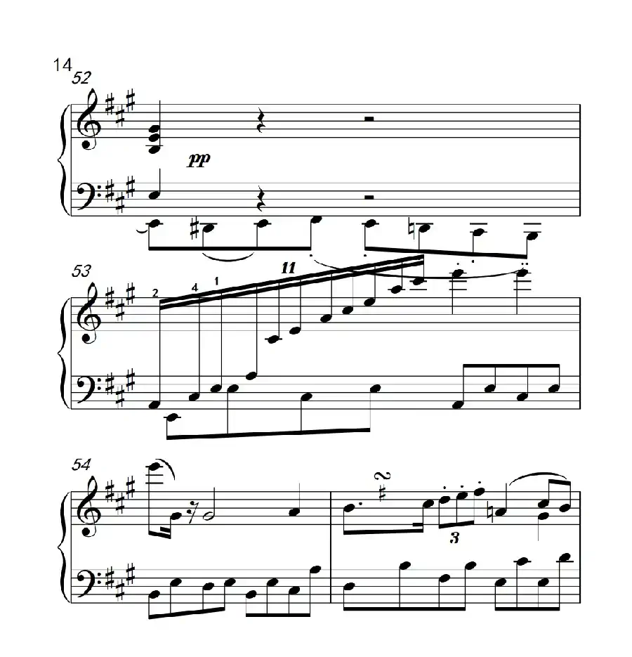 奏鸣曲 Opus 2 Nr.2 第四乐章(贝多芬奏鸣曲集 1)