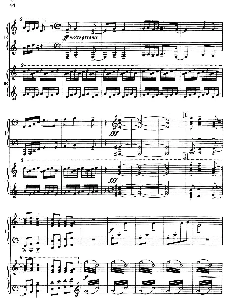 The Planets Op.32（双钢琴）（行星·第四乐章 木星—欢乐使者）