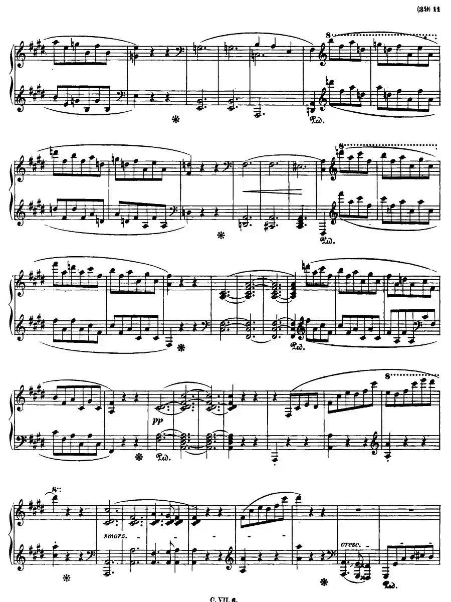 升c小调钢琴谐谑曲Op.39（第三号）