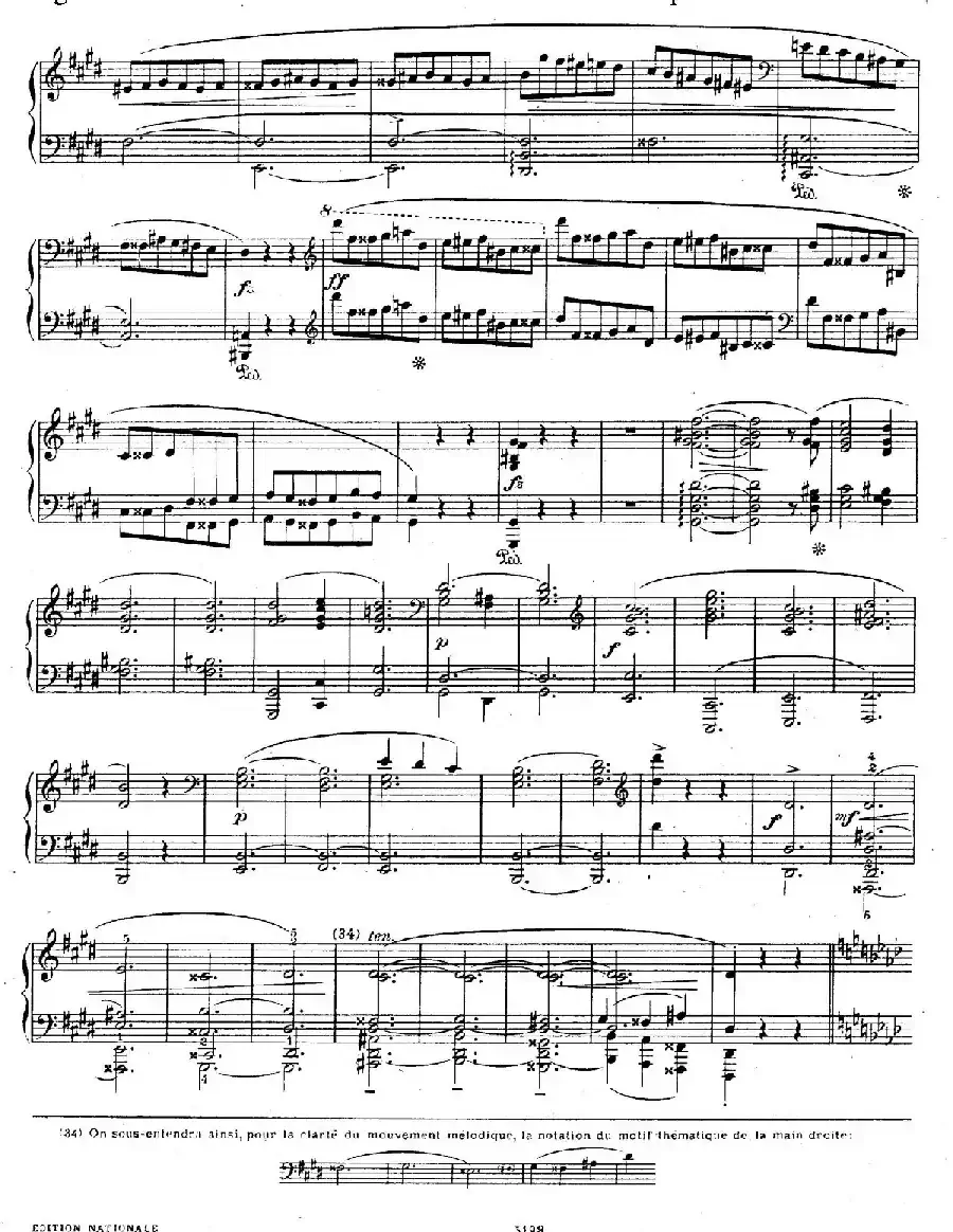 Scherzo No.4 in E Major Op.54（E大调第四谐谑曲·柯尔托教学版​）