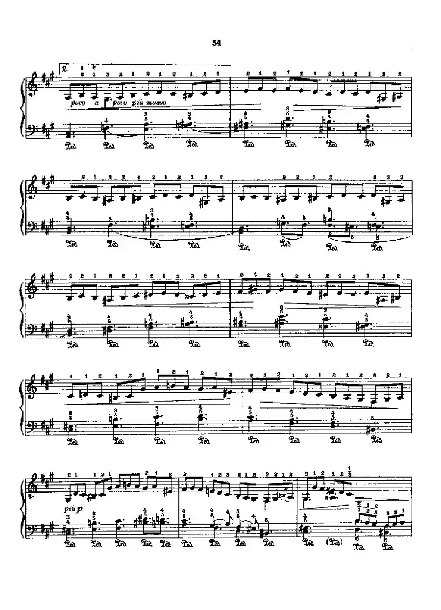 53首以肖邦练习曲为素材而作的练习曲（No.28A）