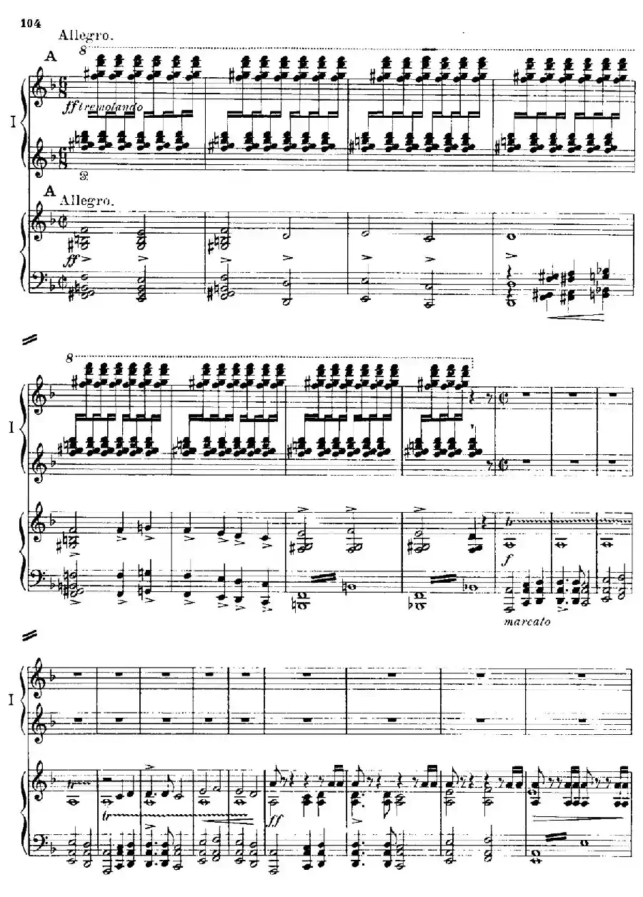Danse Macabre.（双钢琴）