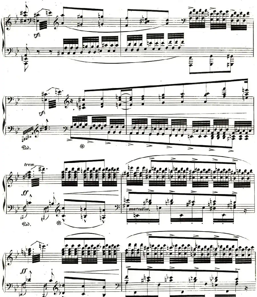 李斯特帕格尼尼大练习曲1