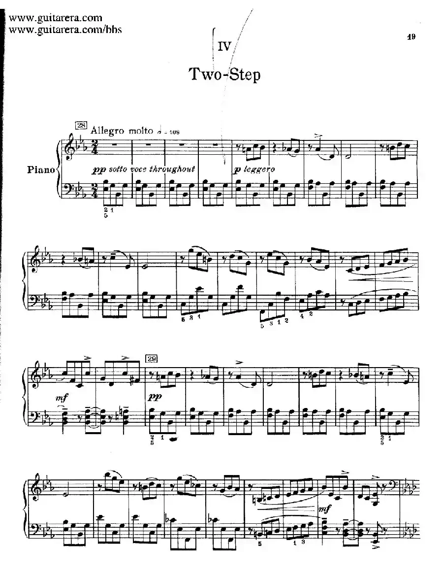 Souvenirs Op.28（纪念曲4. 两步舞）