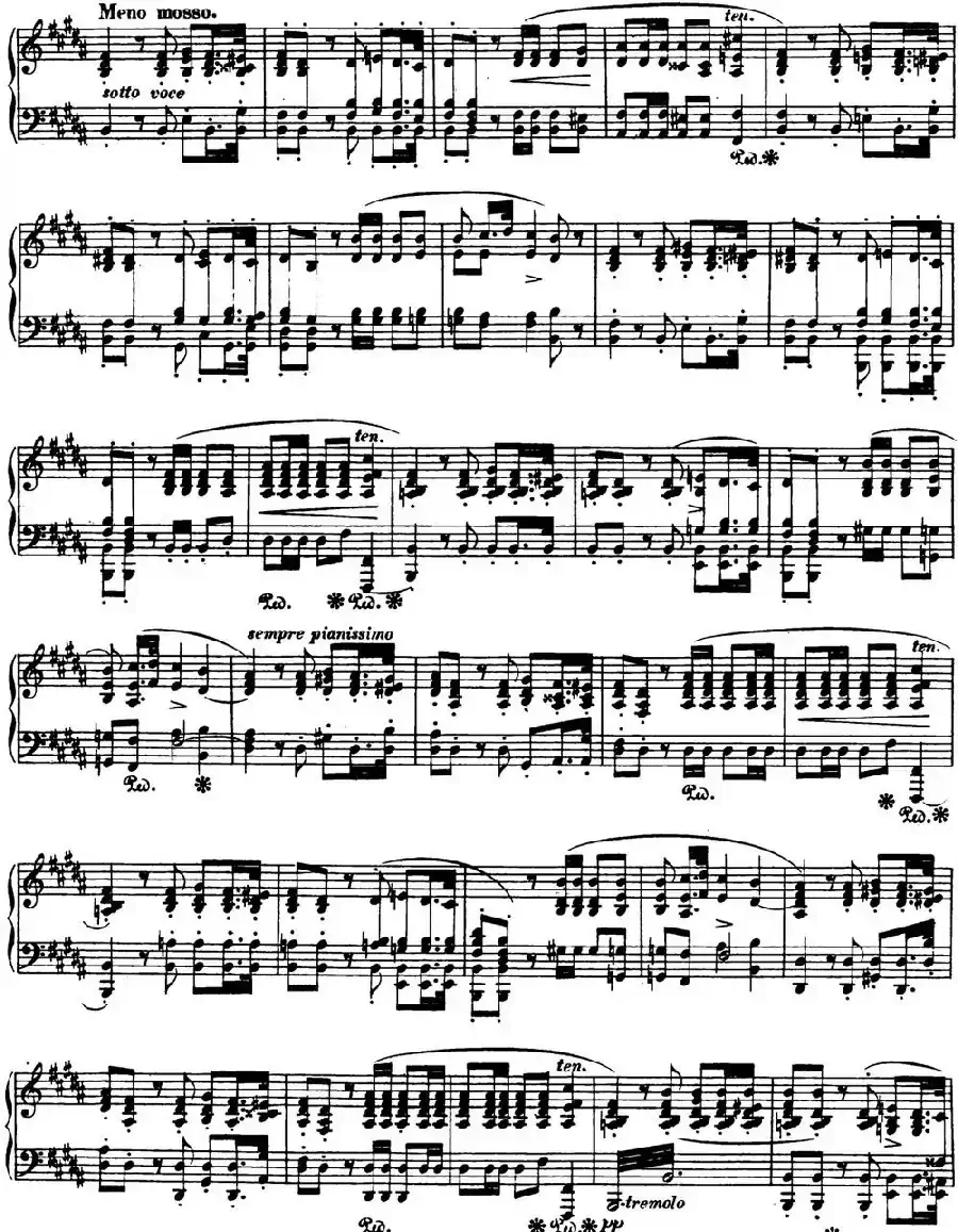 肖邦 波兰舞曲 Op.26 No.2 降e小调 Polonaise