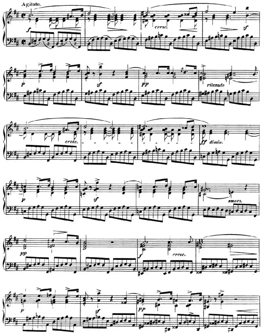 B大调夜曲Op.9(NO.3)