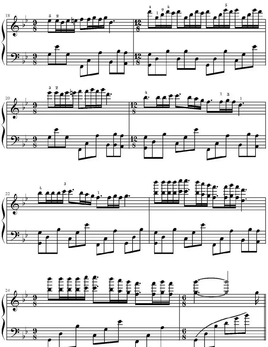 梦中的婚礼（鸠玖编谱版）