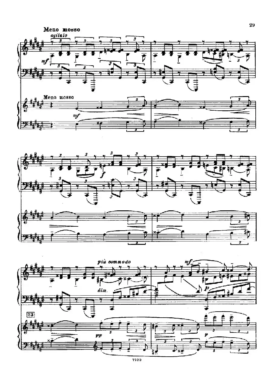 升f小调第一钢琴协奏曲 Op.1（双钢琴版）