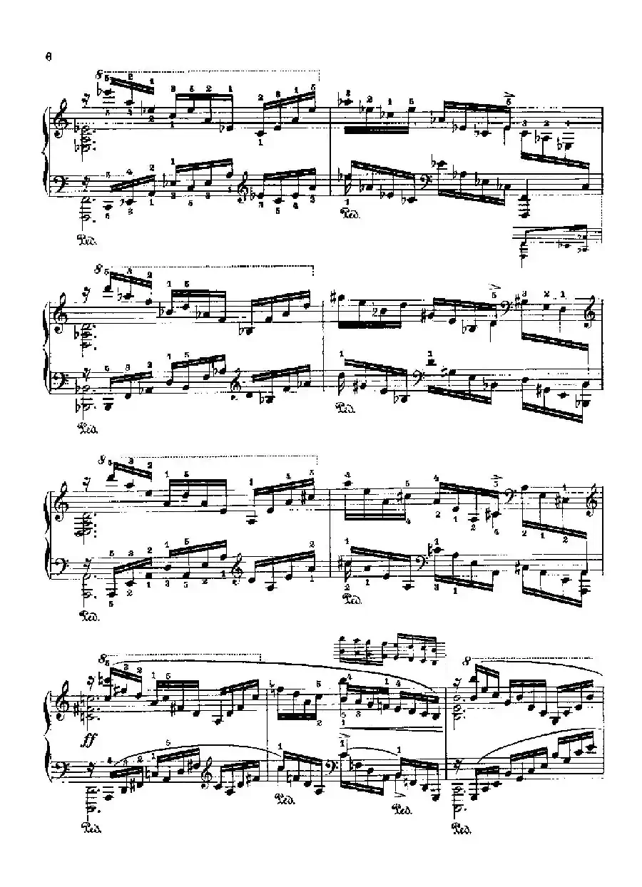 53首以肖邦练习曲为素材而作的练习曲（No.1）