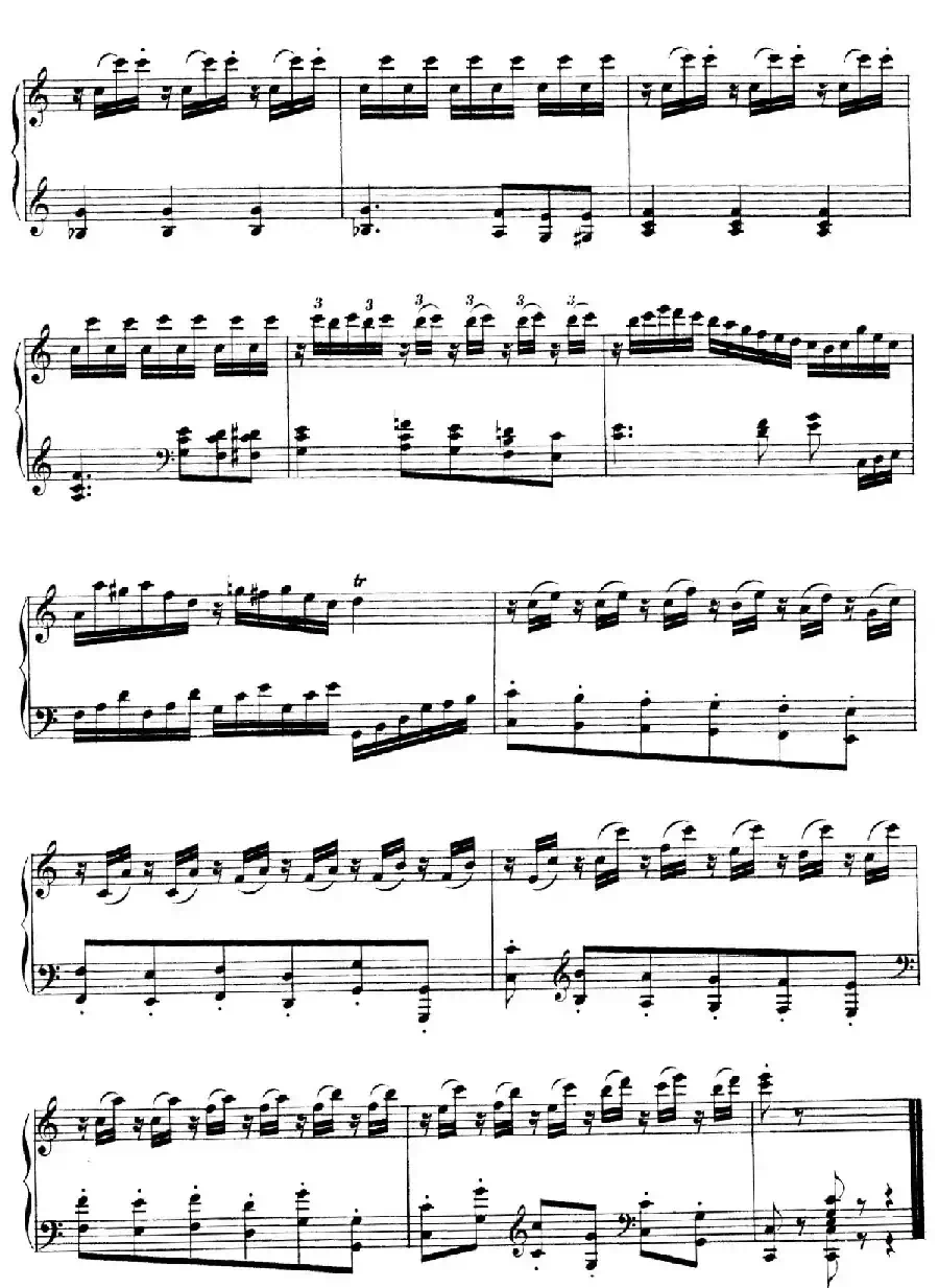 7 Variations in C WoO 78（C大调英国国歌变奏曲）