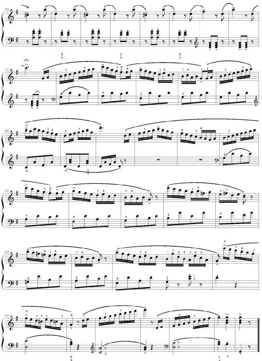 库劳C大调钢琴小奏鸣曲(Op.55,No.2)(足球小将制谱版)