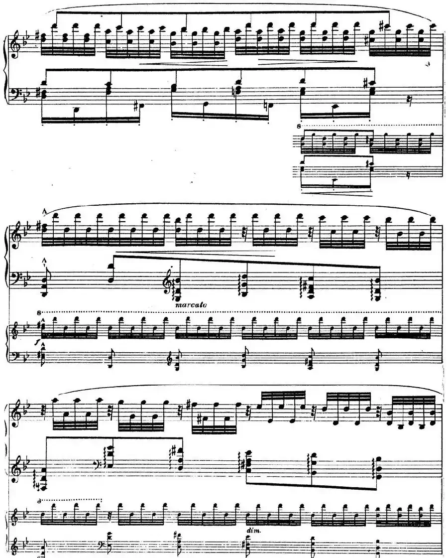 6首帕格尼尼大练习曲（Tremolo Etude Nr.1）