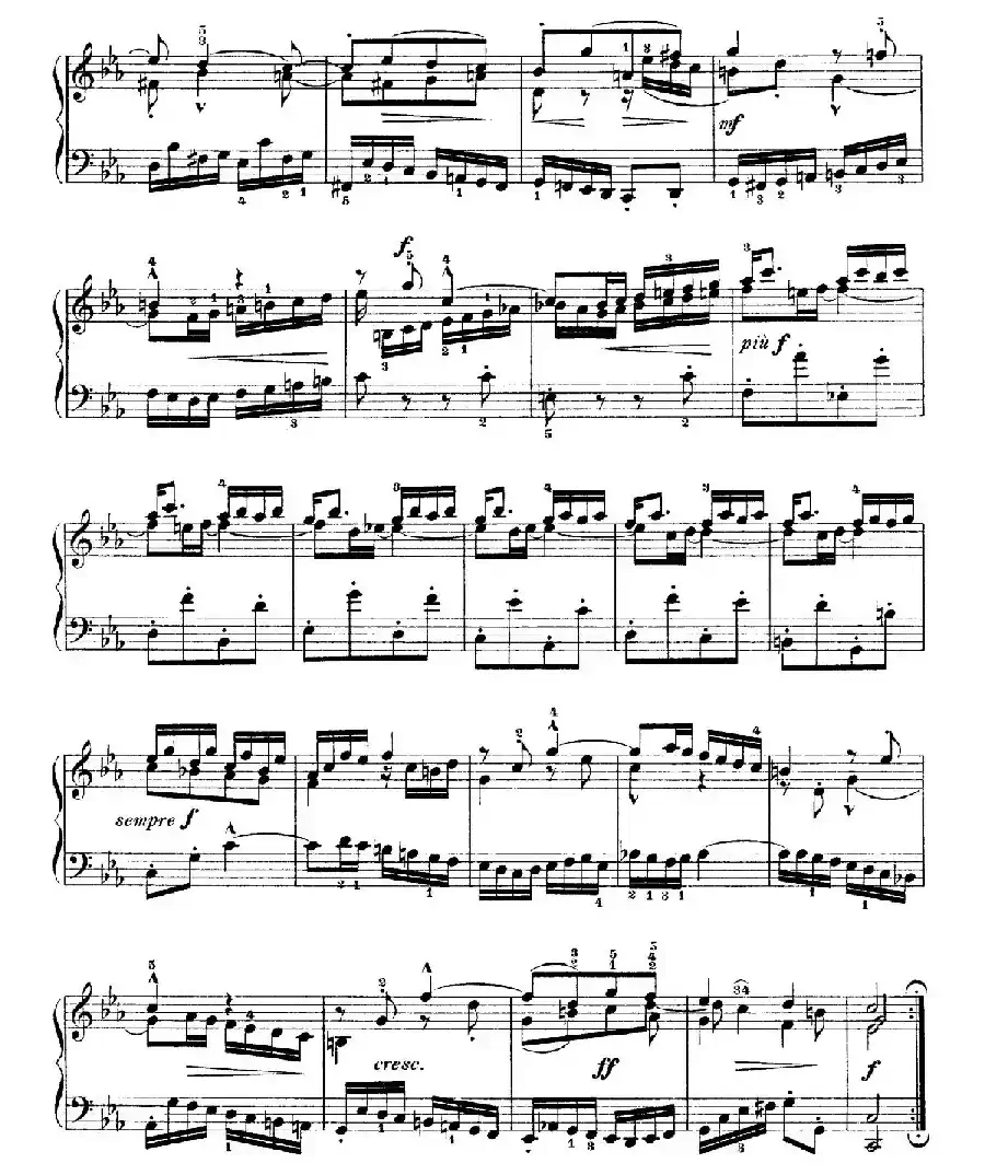 Six Partitas BWV 825-830（6首帕蒂塔·2）