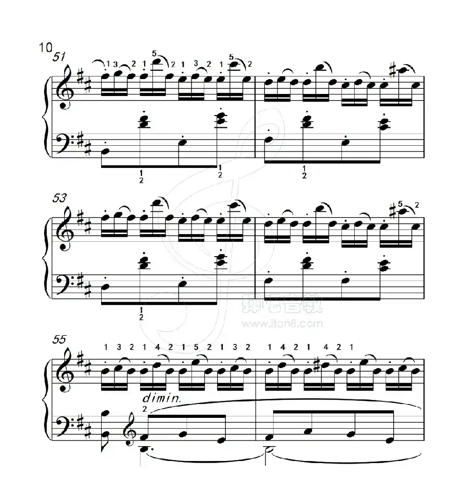 练习曲 45(克拉莫钢琴练习曲60首)