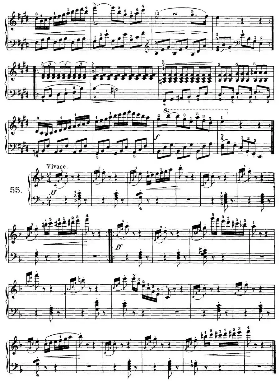 Czerny - 100 Progressive Studies Op.139（47—57）