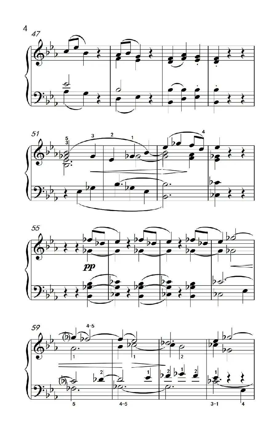 奏鸣曲 Opus 7 第三乐章（贝多芬奏鸣曲集 2）