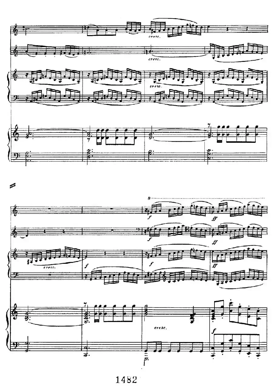 Triple Concerto in C Major Op.56（C大调三重协奏曲·双钢琴·Ⅲ）