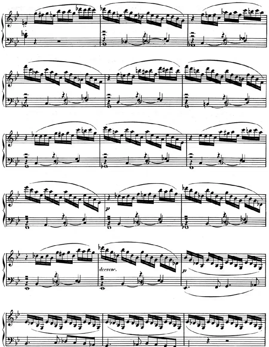 贝多芬钢琴奏鸣曲11 降B大调 Op.22 B-flat major