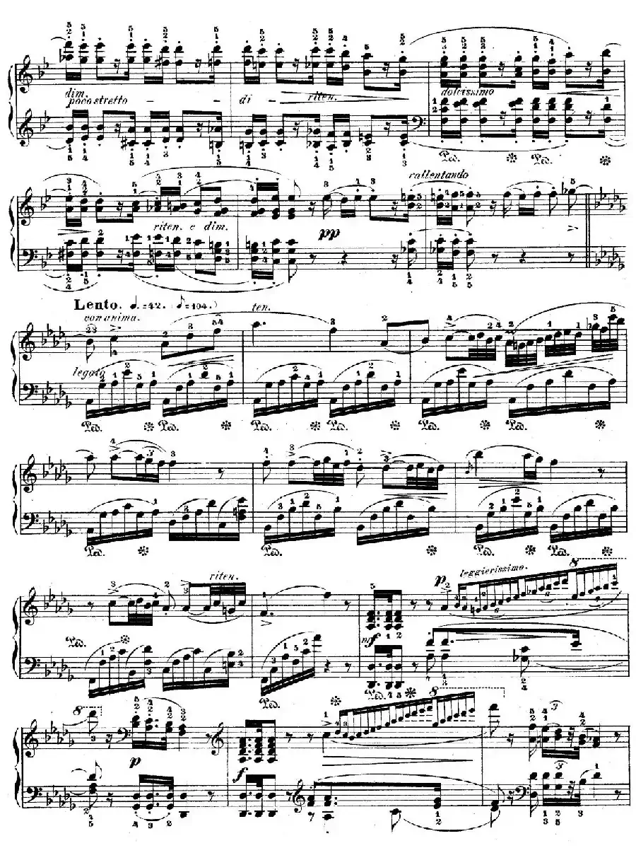 Variations on Je Vends Des Scapulaires Op.12（降B大调华丽变奏曲）