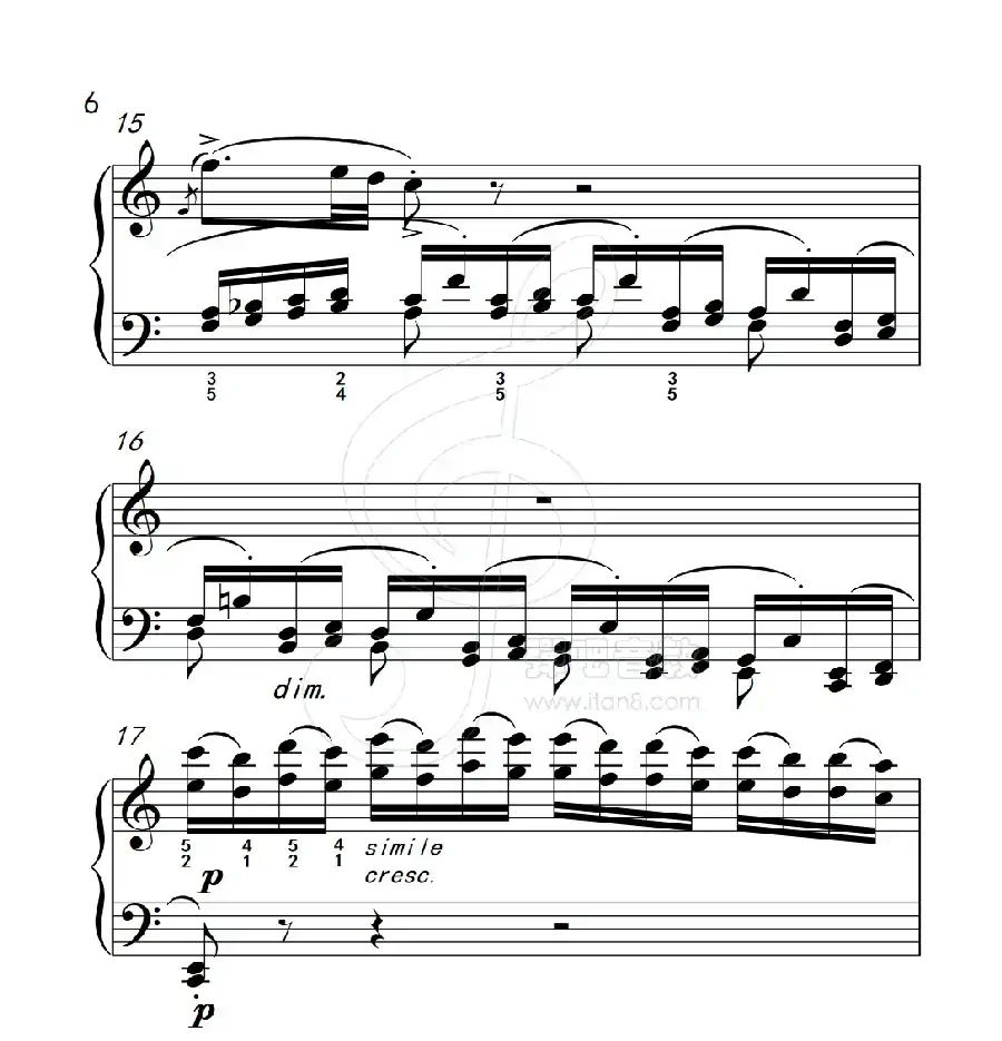 练习曲 33(克拉莫钢琴练习曲60首)