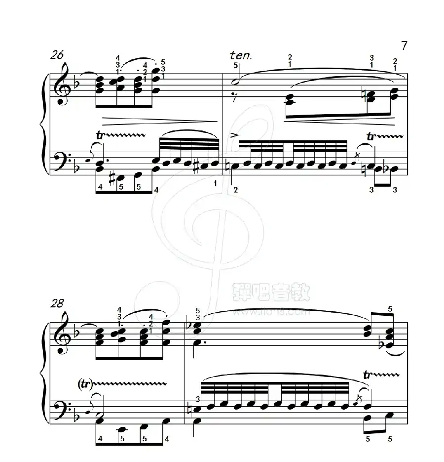 练习曲 14(克拉莫钢琴练习曲60首)