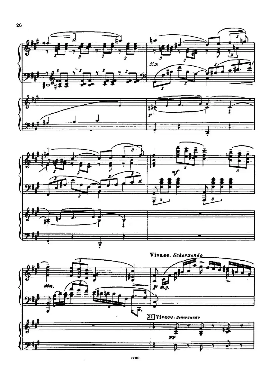 升f小调第一钢琴协奏曲 Op.1（双钢琴版）