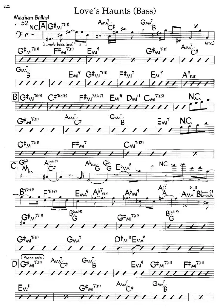 Love's Haunts(爵士钢琴曲)