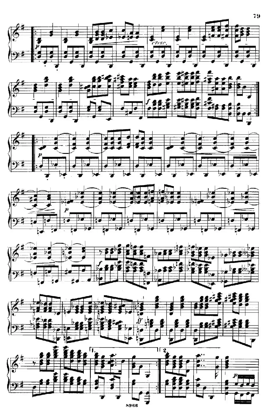 舞会 Le Bal Op.14（No.9）