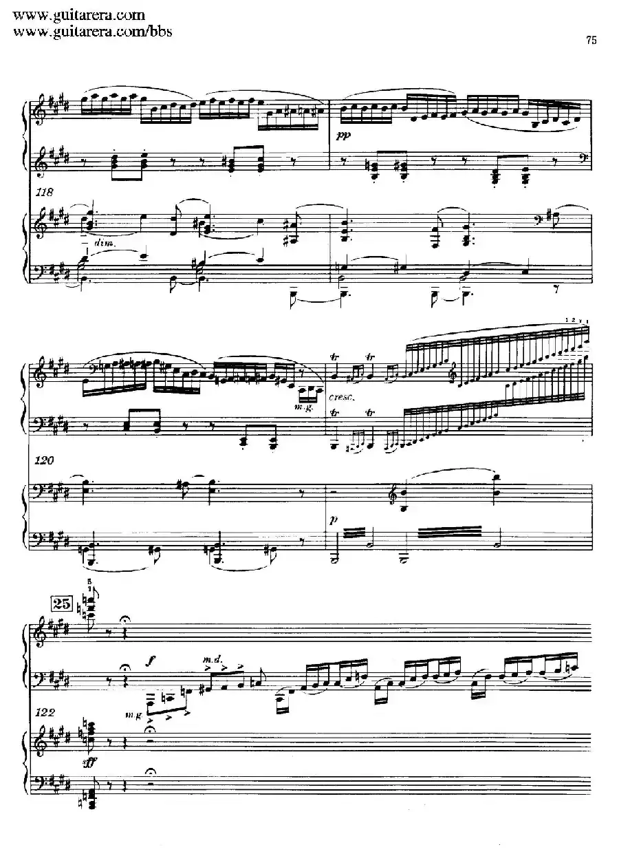 c小调第二钢琴协奏曲 Op.18（双钢琴·第二乐章）