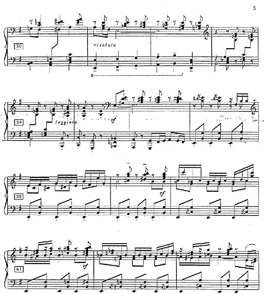 Carmen Variations 12 Pieces（12首卡门主题变奏曲·4）