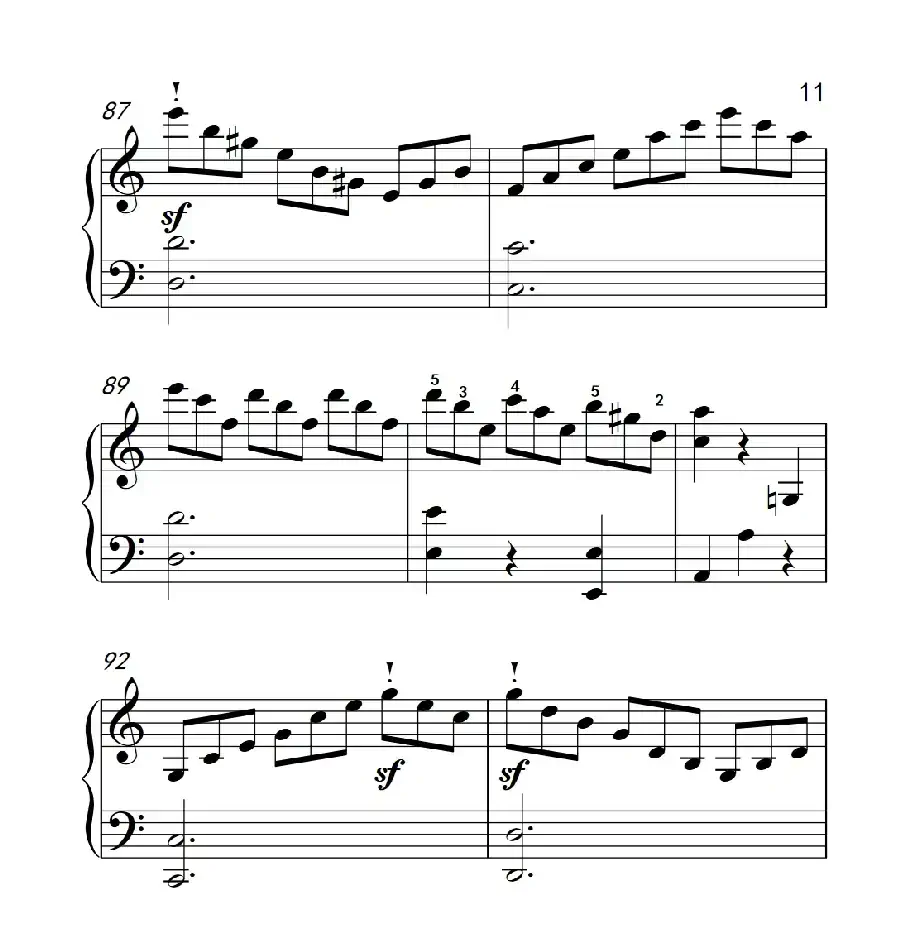 奏鸣曲 Opus 2 Nr.3 第三乐章(贝多芬奏鸣曲集 1)