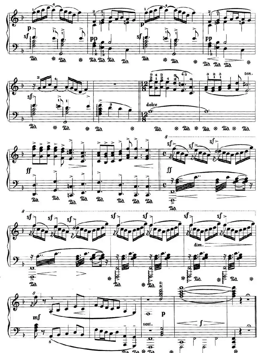 三钟经（选自《绘画风景》组曲）