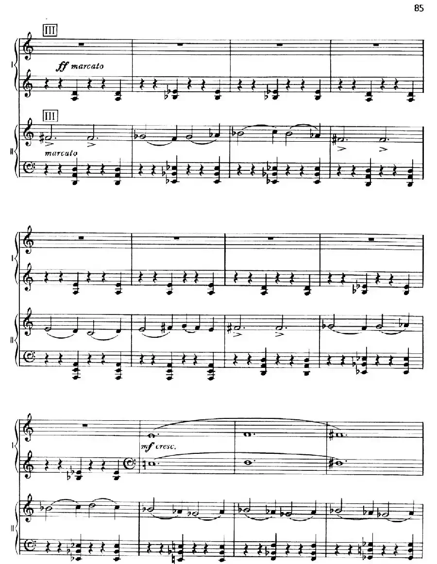 The Planets Op.32（双钢琴）（行星·第六乐章 天王星—魔术师）