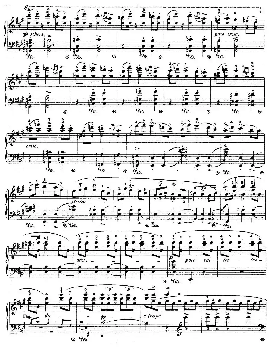 Grand Fantasy on Polish Airs Op.13（华丽的波兰民歌幻想曲·钢琴独奏版）