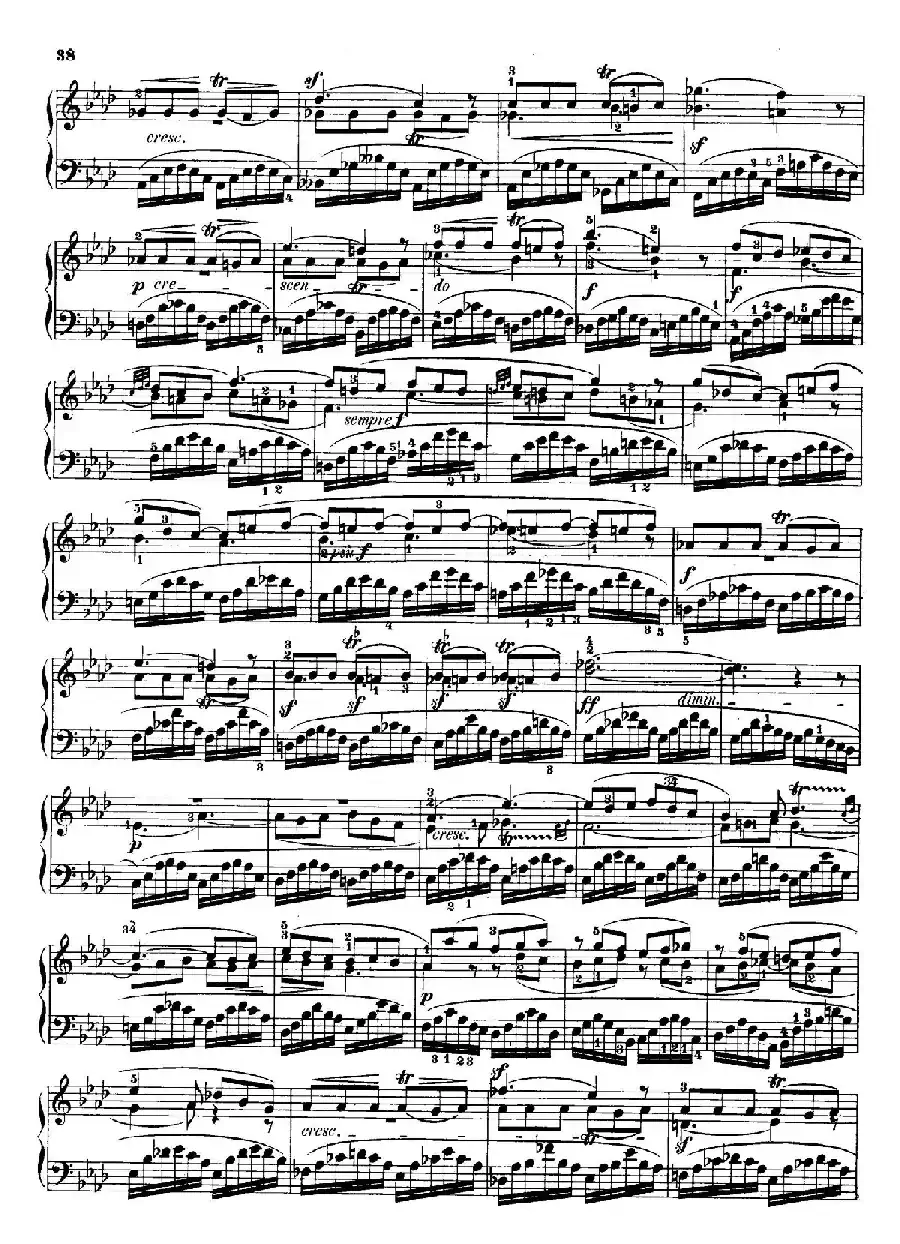 6 Preludes and Fugues Op.35（6首前奏曲与赋格·4）