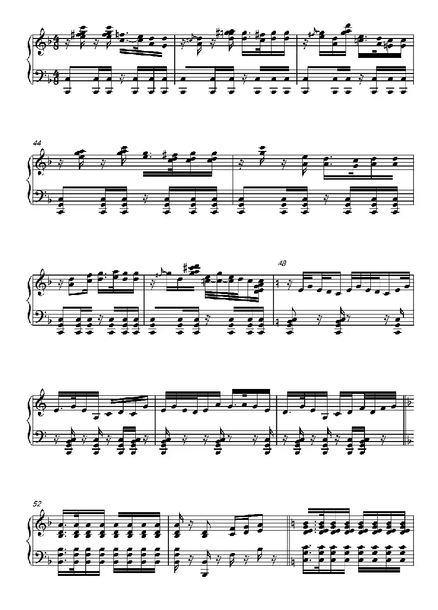 梦梦变奏曲（正谱）