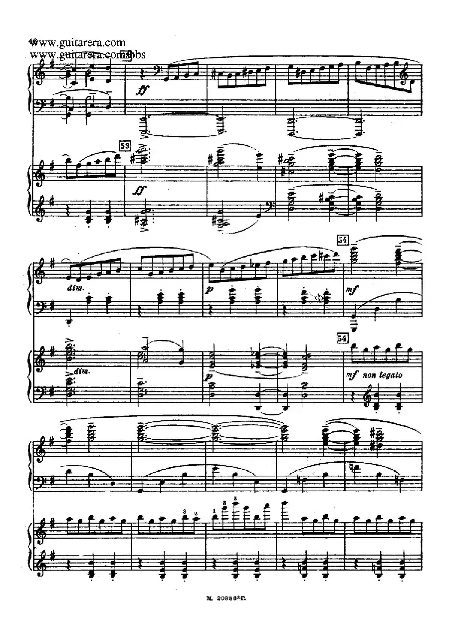第二双钢琴组曲 Suite for Two Pianos No.2 Op.17（2. 圆舞曲 Valse）