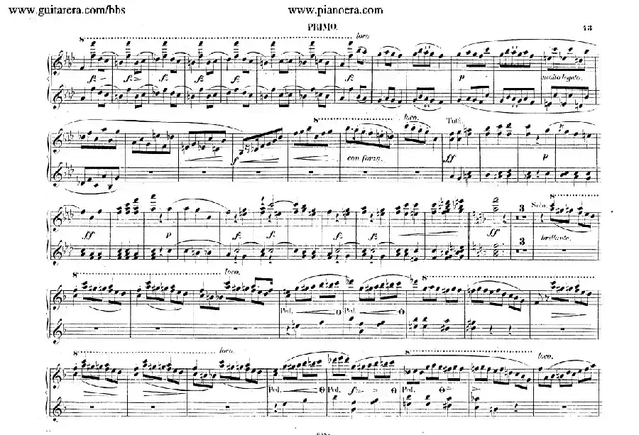Piano Concerto No.2 in f Minor Op.21（f小调第二钢琴协奏曲·四手联弹版）