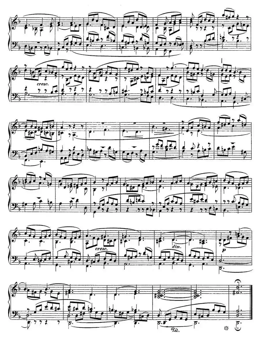 Four Fugues Op·72（4首赋格·1）