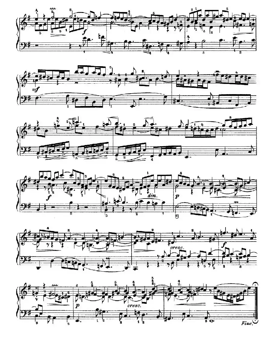 Six Partitas BWV 825-830（6首帕蒂塔·6）