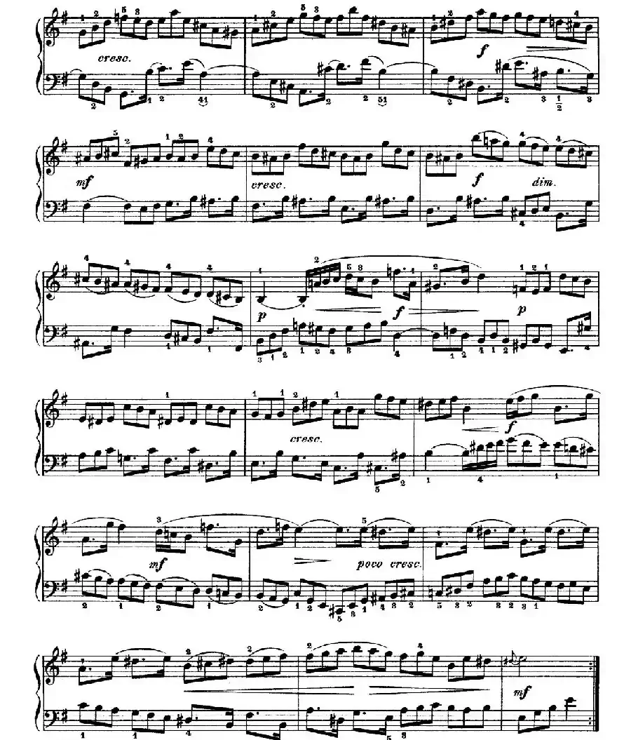 Six Partitas BWV 825-830（6首帕蒂塔·6）