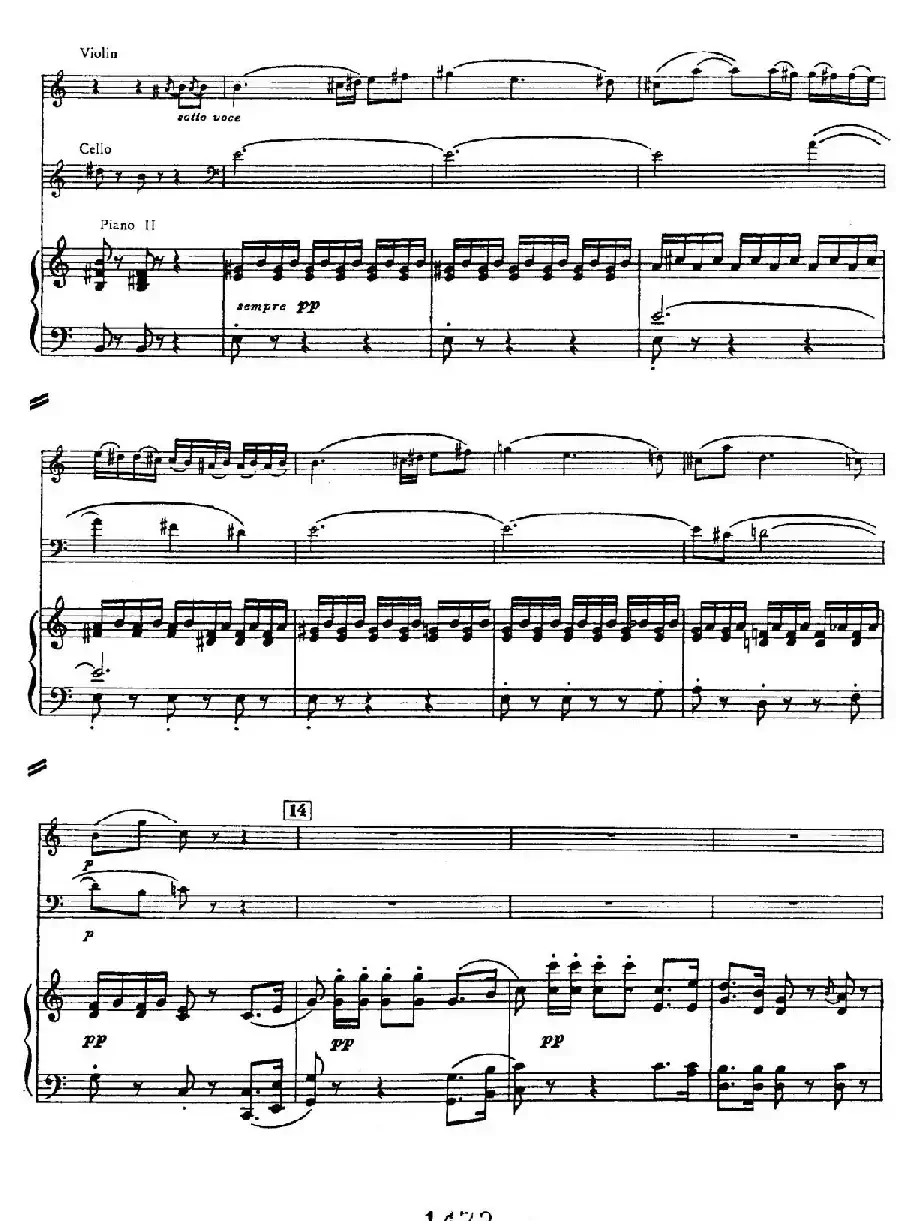 Triple Concerto in C Major Op.56（C大调三重协奏曲·双钢琴·Ⅲ）